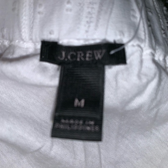 J.Crew White Tank with Knot and ruffle straps - Picture 7 of 7